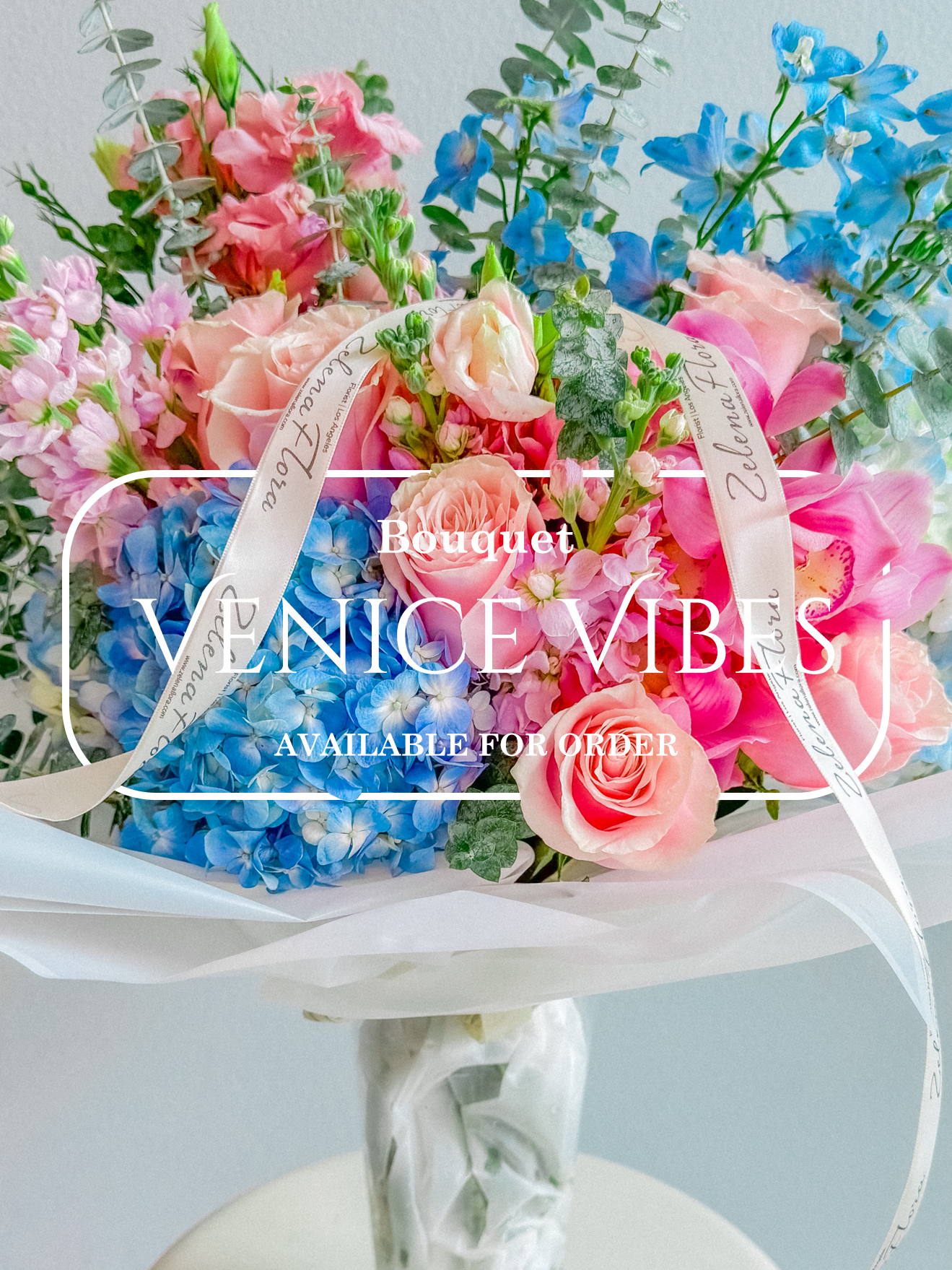 Venice Vibes - Colorful Summer Floral Bouquet by Zelenaflora | LA 