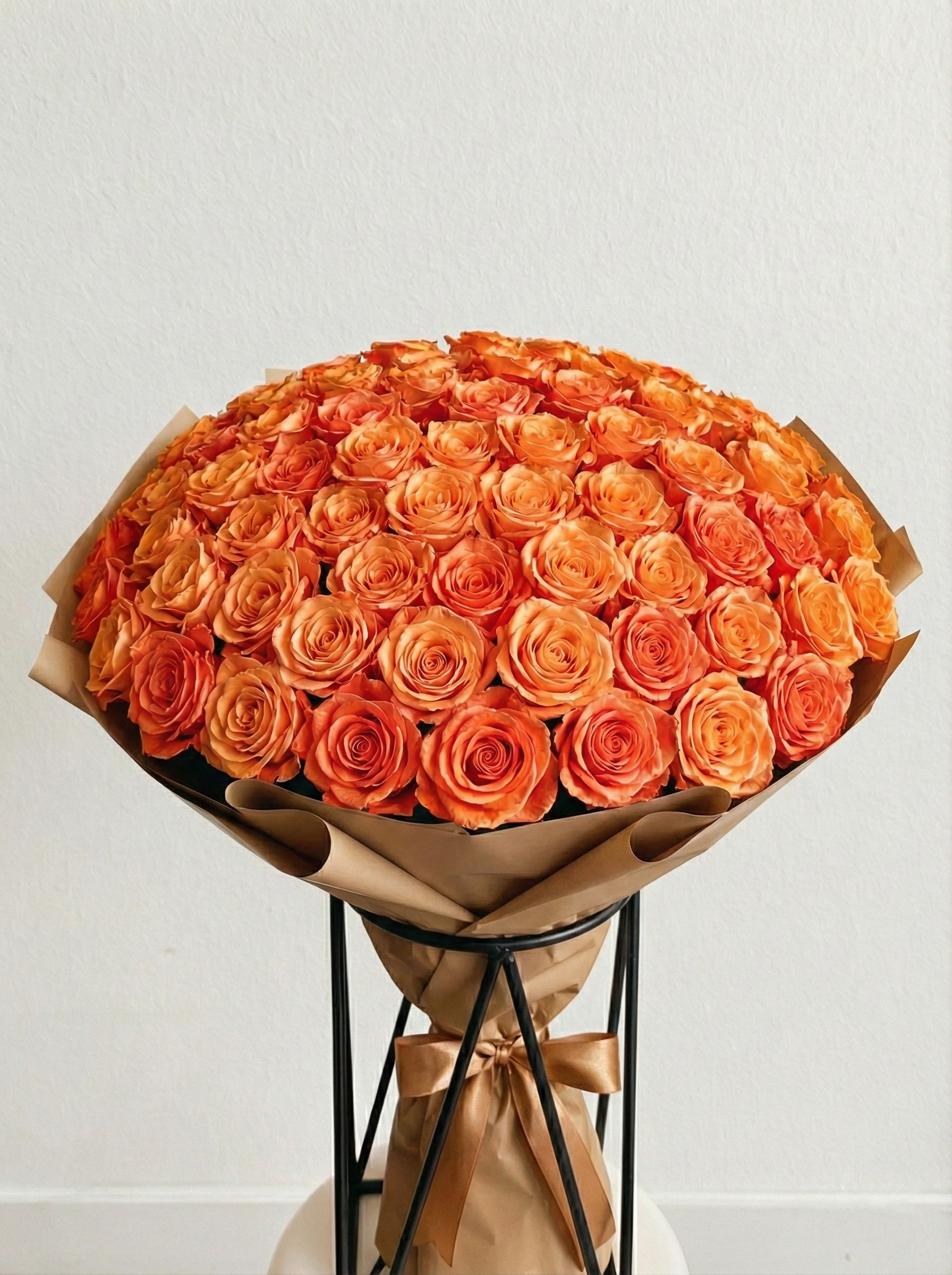 Long Stem Roses Bouquet by Zelenaflora | Luxury Roses LA – Zelena