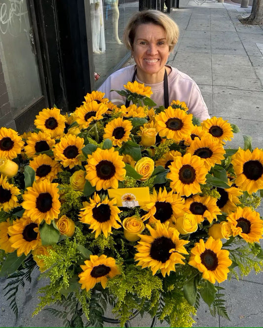 Happy Sunflowers